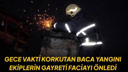 Ayancık’ta baca yangını paniği: İtfaiye faciayı son anda önledi