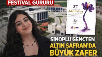 Sinoplu öğrenci 27. Altın Safran Festivali afişini tasarladı