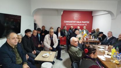 CHP ilçe teşkilatları bayramda bir araya geldi