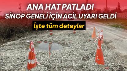 Dikkat Sinop! O bölgede arıza var: Tüm şehri etkileyecek