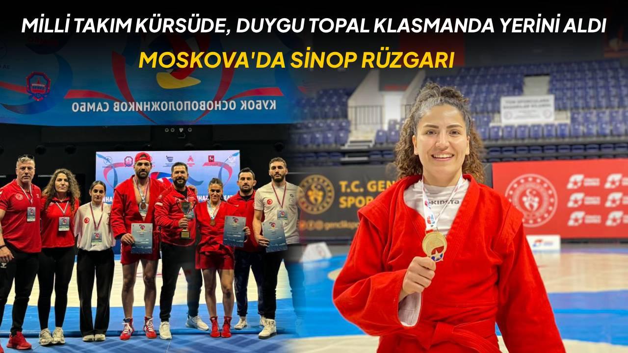 Avrupa Kupası’nda mücadele eden Duygu Topal dereceyle döndü