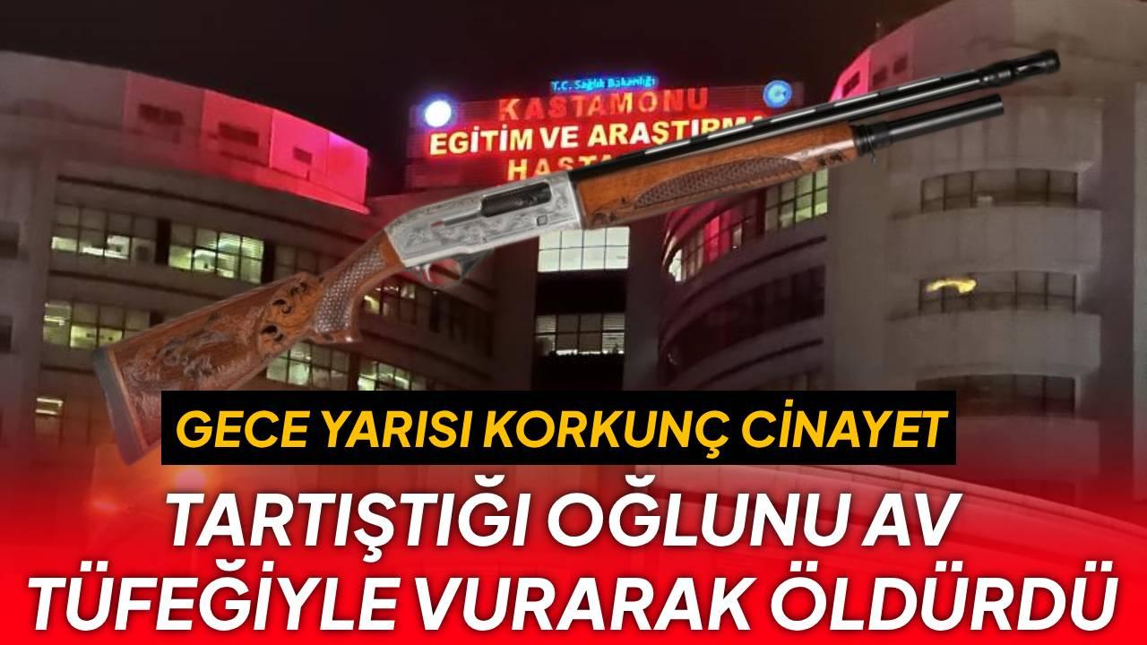 Tartışma cinayetle bitti: Baba, oğlunu tüfekle öldürdü