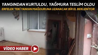 Erfelek’te dram! Bir yanda yangın bir yanda yağmur: Mağduriyet ikiye katlandı