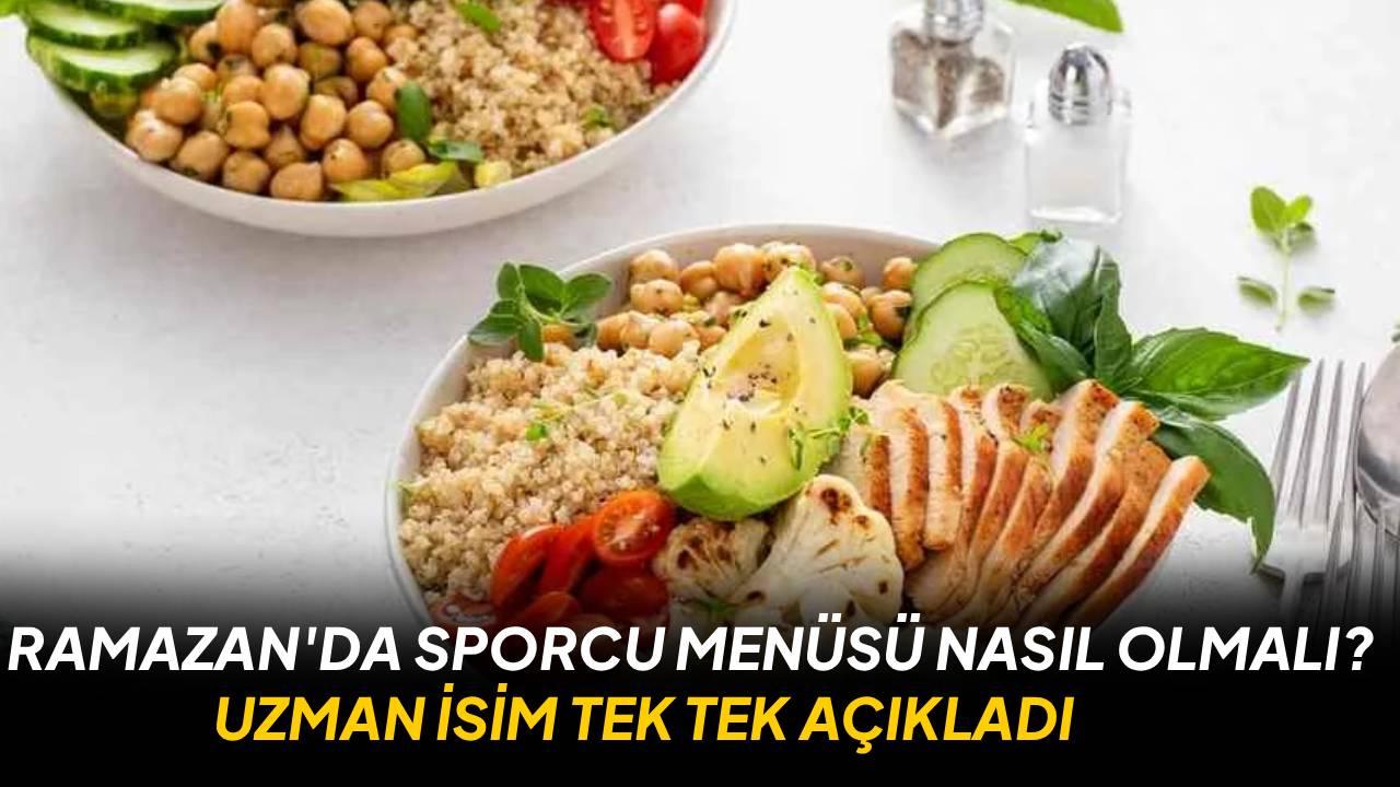 Ramazan’da sporcular için beslenme önerileri
