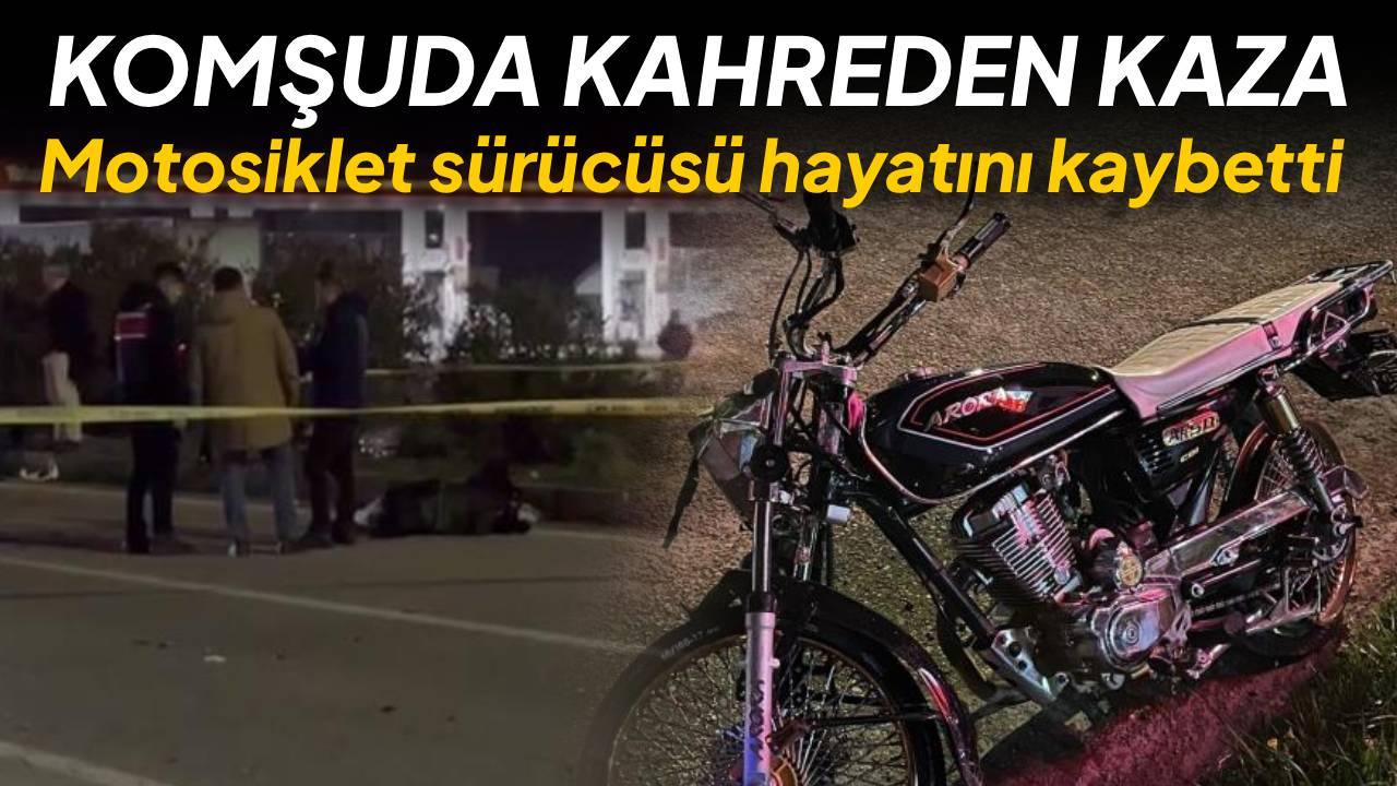 Samsun’da motosiklet tıra çarptı: 1 ölü, 1 ağır yaralı