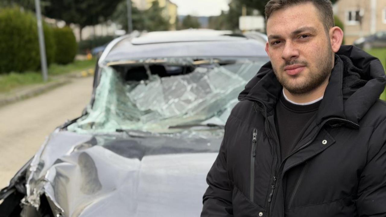 Sıfır araçta korkunç ihmal