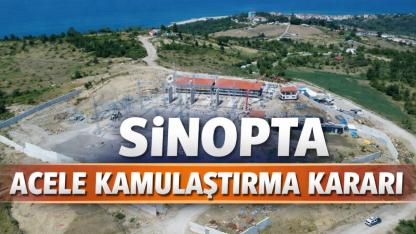 Sinop dahil 14 ilde acele kamulaştırma kararı