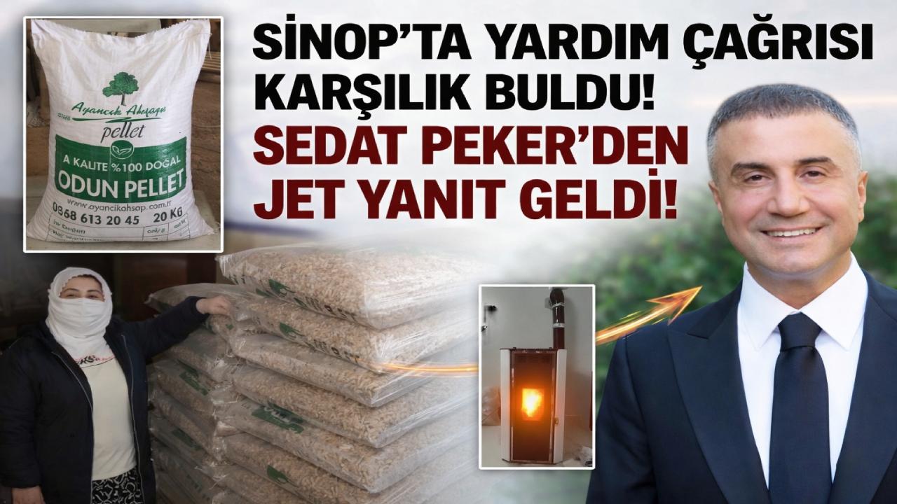 Sinoplu hamile kadının yardım çağrısına Sedat Peker’den jet yanıt