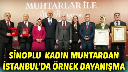 Sinoplu muhtardan örnek kan bağışı kampanyası