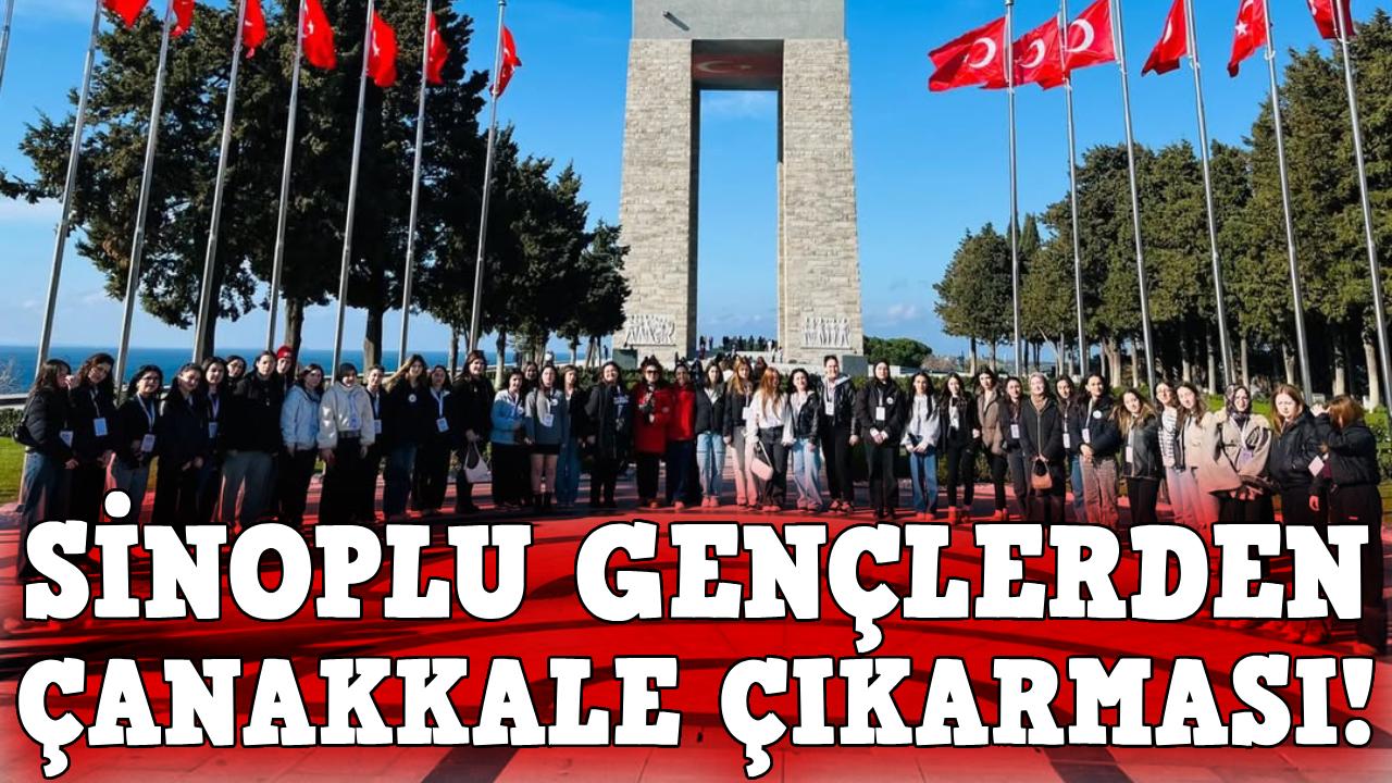 Sinoplu öğrenciler Çanakkale ruhunu yerinde yaşadı