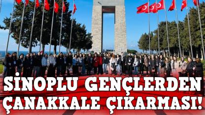 Sinoplu öğrenciler Çanakkale ruhunu yerinde yaşadı