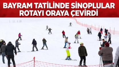 Sinopluların bayram rotası "Ilgaz" oldu