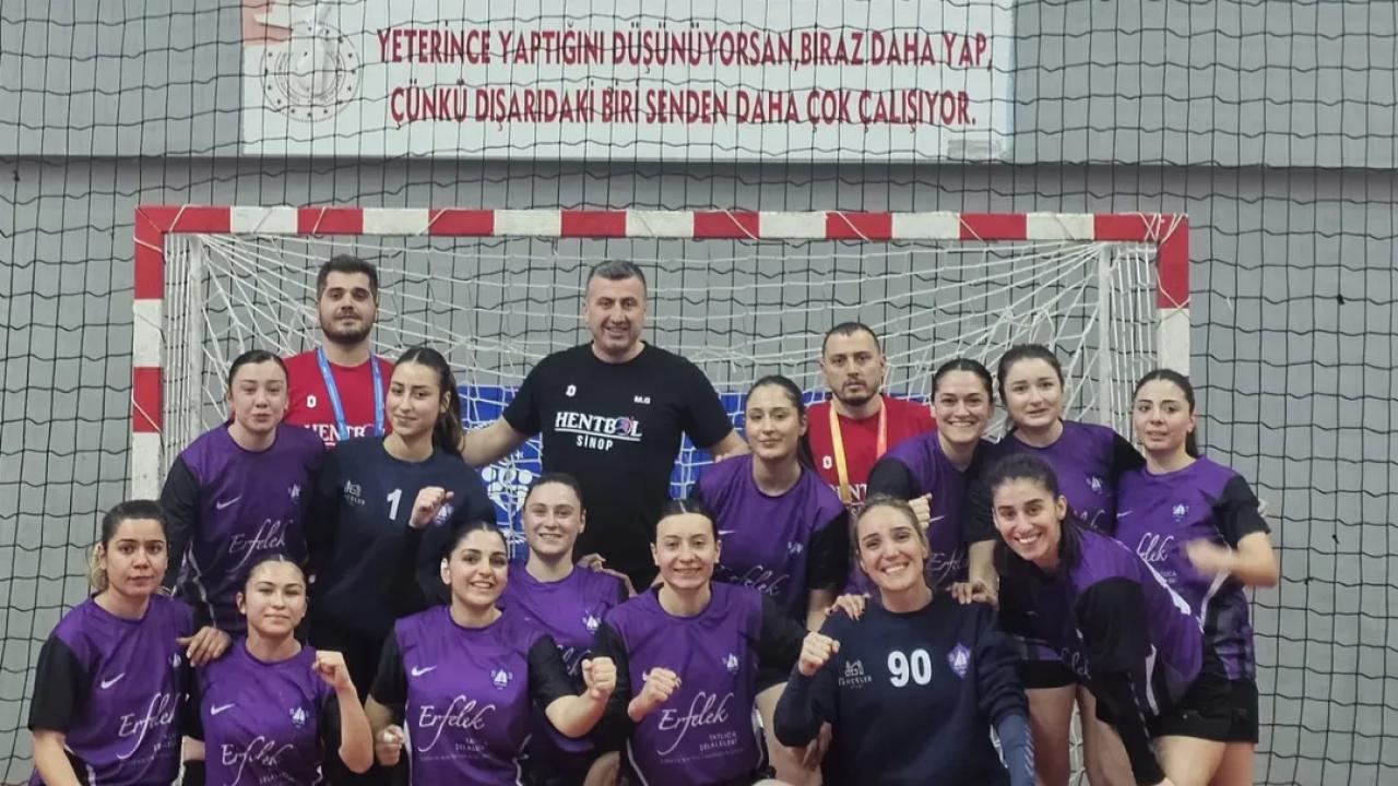 Sinopspor’un "Sultanları" Süper Lig yolunda