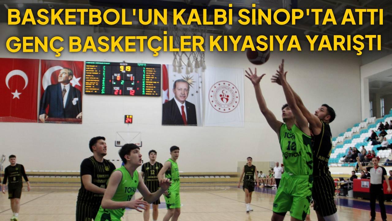 Sinop'ta 18 Yaş Altı Erkekler Anadolu Şampiyonası tamamlandı