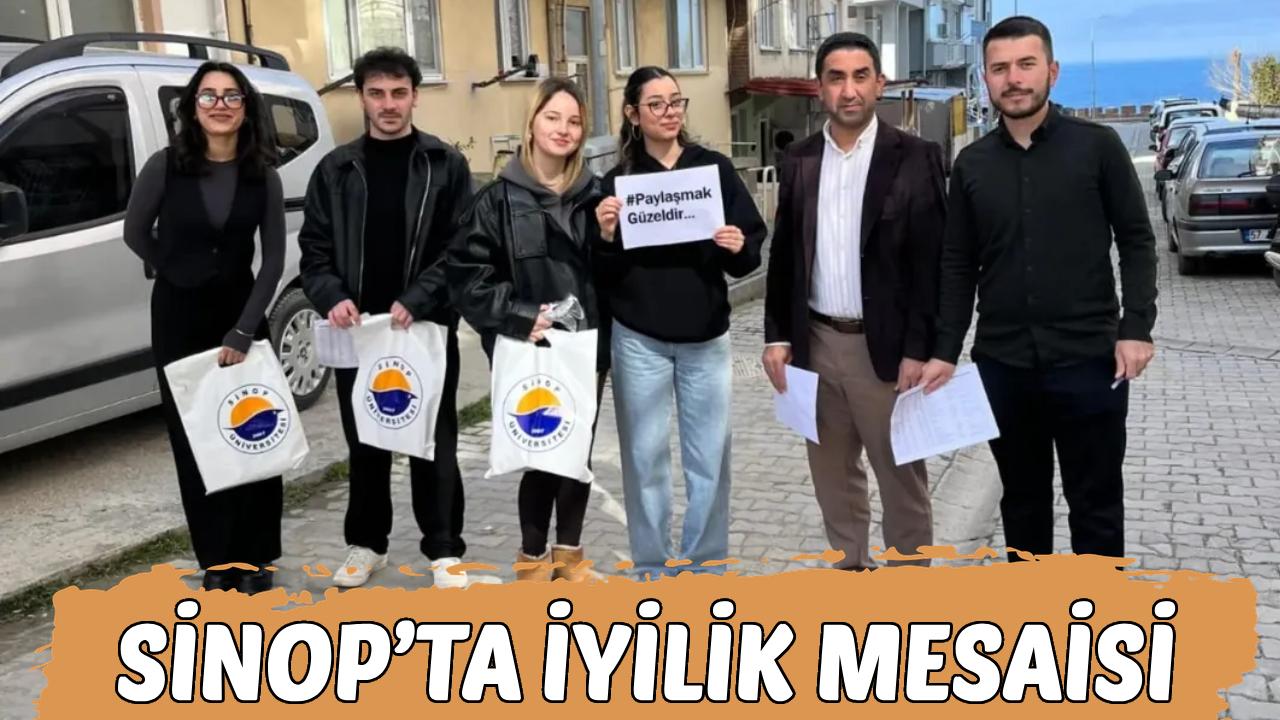 Sinop’ta 6. geleneksel gönüllü yardım kampanyası tamamlandı