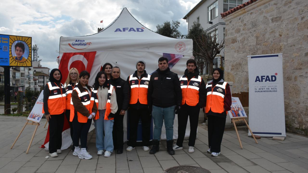 Sinop'ta afet bilinci seferberliği