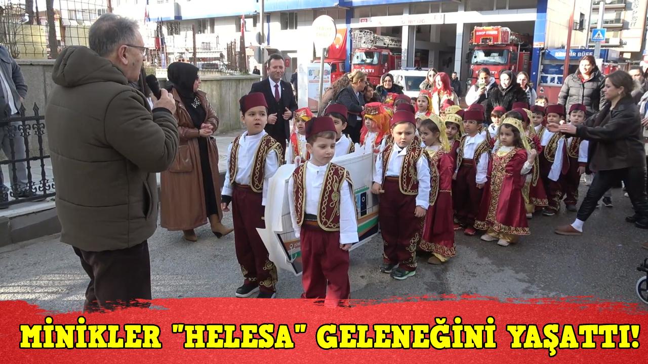 Sinop’ta asırlık "Helesa" geleneği minik ellerde hayat buldu