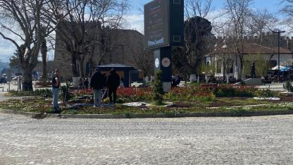 Sinop Belediyesi kent estetiği için sahada