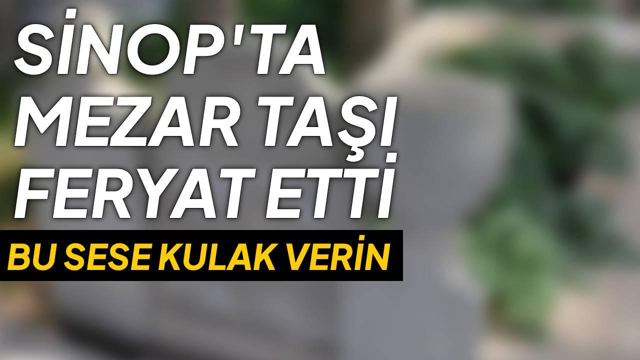 Sinop’ta bir mezar taşı feryat etti: “Alkole kapıldım, dünyayı görmedim”