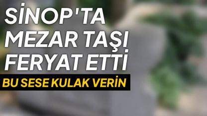 Sinop’ta bir mezar taşı feryat etti: “Alkole kapıldım, dünyayı görmedim”