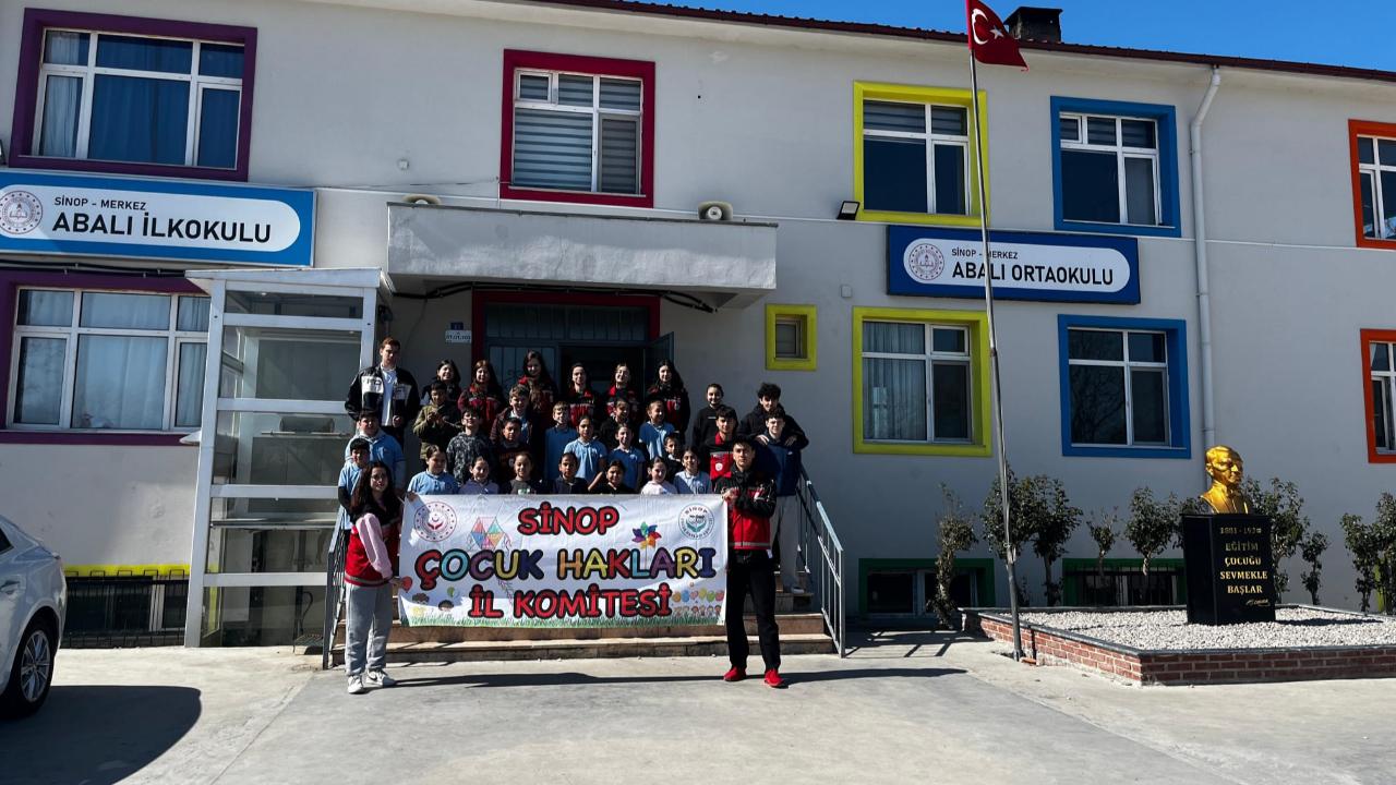 Sinop’ta çocuk hakları ve kitap etkinliği