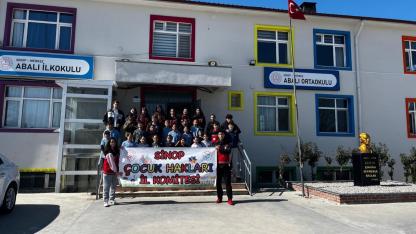 Sinop’ta çocuk hakları ve kitap etkinliği