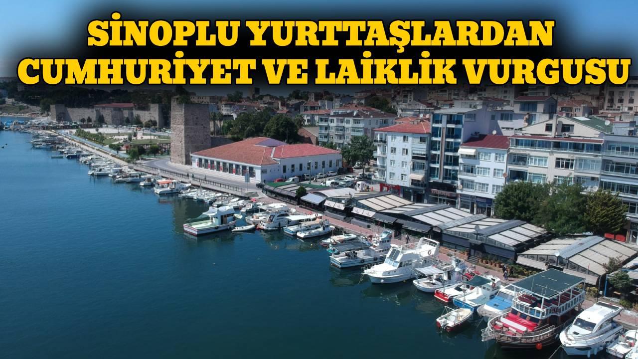 Sinop’ta Cumhuriyetin kazanımları ve laiklik öne çıktı