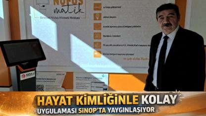 Sinop’ta dijital dönüşüm: 33 bin 979 kişi ehliyetini kimliğine taşıdı
