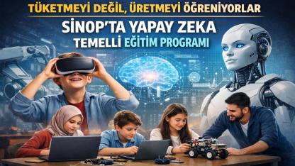 Sinop'ta gençler teknolojiyle üretiyor