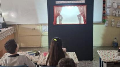 Sinop'ta gölge oyunuyla miniklere eğitici gösteri