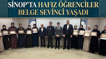 Sinop'ta Hafızlık Başarıları Törenle Taçlandı