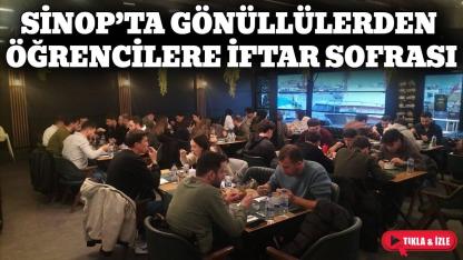 Sinop’ta iftar bereketi