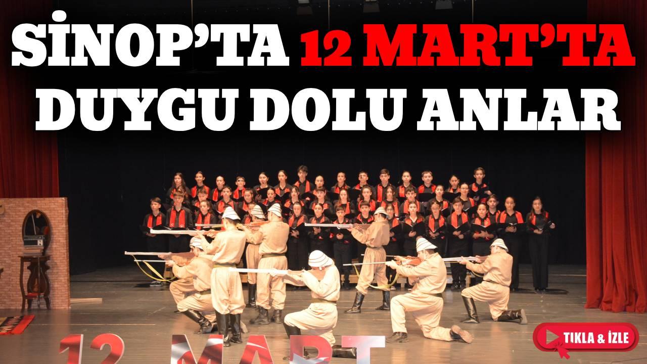 Sinop’ta İstiklal Marşı 105. yılında coşkuyla anıldı