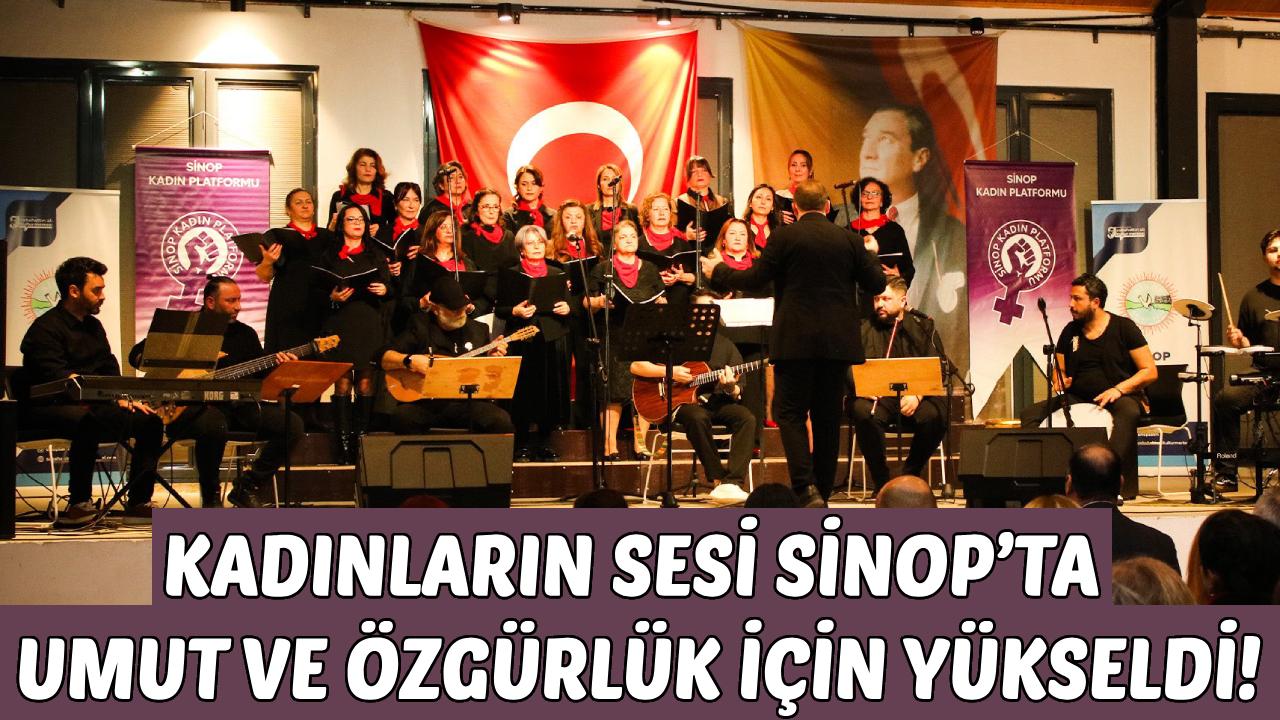 Sinop'ta Kadınlar Günü'ne özel konser
