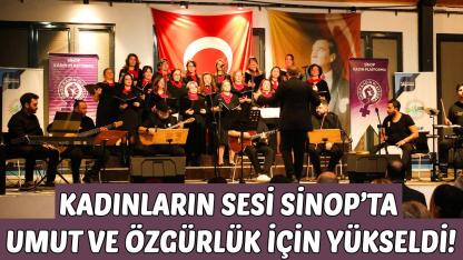 Sinop'ta Kadınlar Günü'ne özel konser