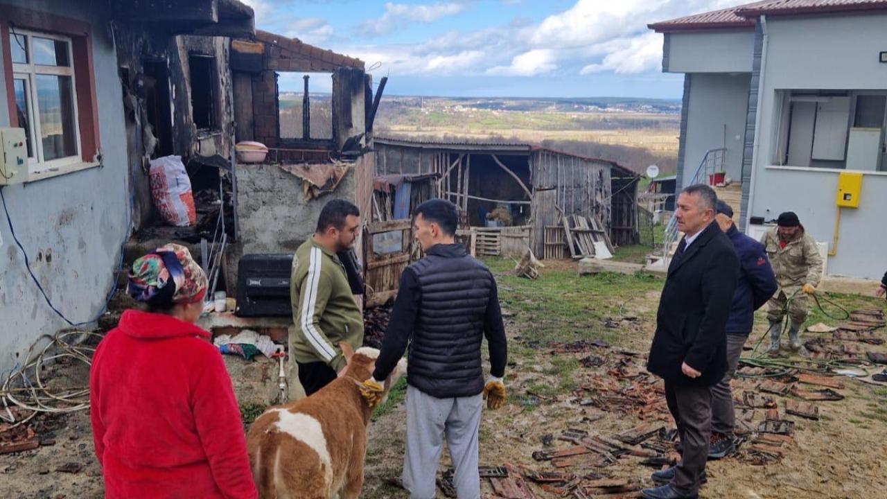 Sinop’ta korkutan yangın