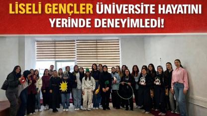 Sinop'ta lise öğrencilerine kampüs deneyimi