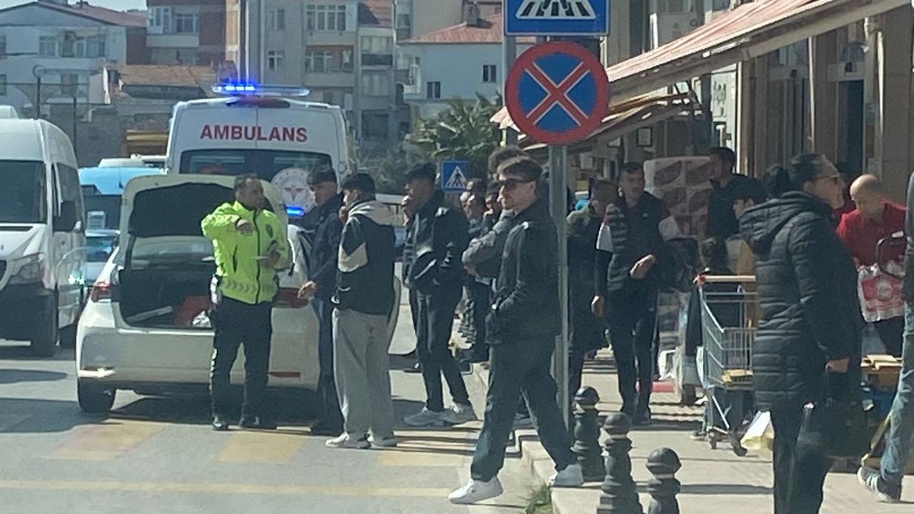 Sinop’ta motosikletin çarptığı yaya yaralandı