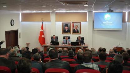 Sinop’ta Muhtarlar Toplantısı’nın 2. oturumu gerçekleştirildi