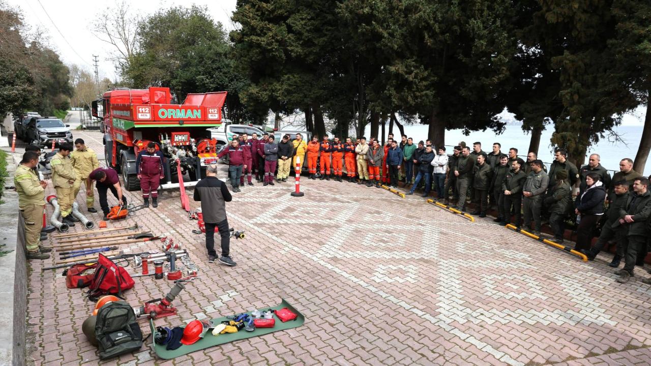 Sinop'ta orman yangınlarına karşı seferberlik