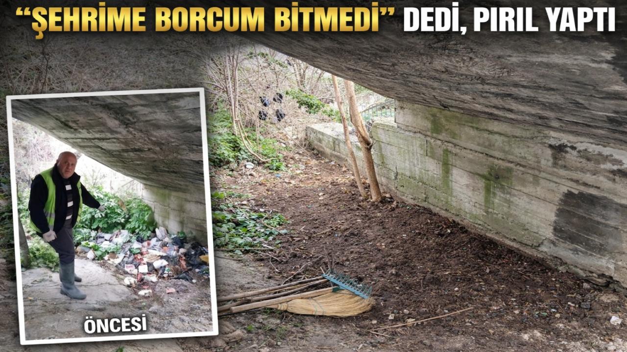 Sinop’ta örnek davranış: Şehrine olan vefasını emeklilikte de sürdürüyor