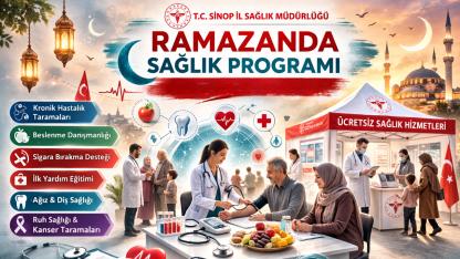 Sinop’ta Ramazan ayına özel sağlık seferberliği
