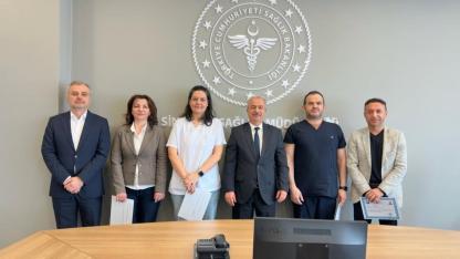 Sinop’ta sağlık çalışanlarına başarı belgesi