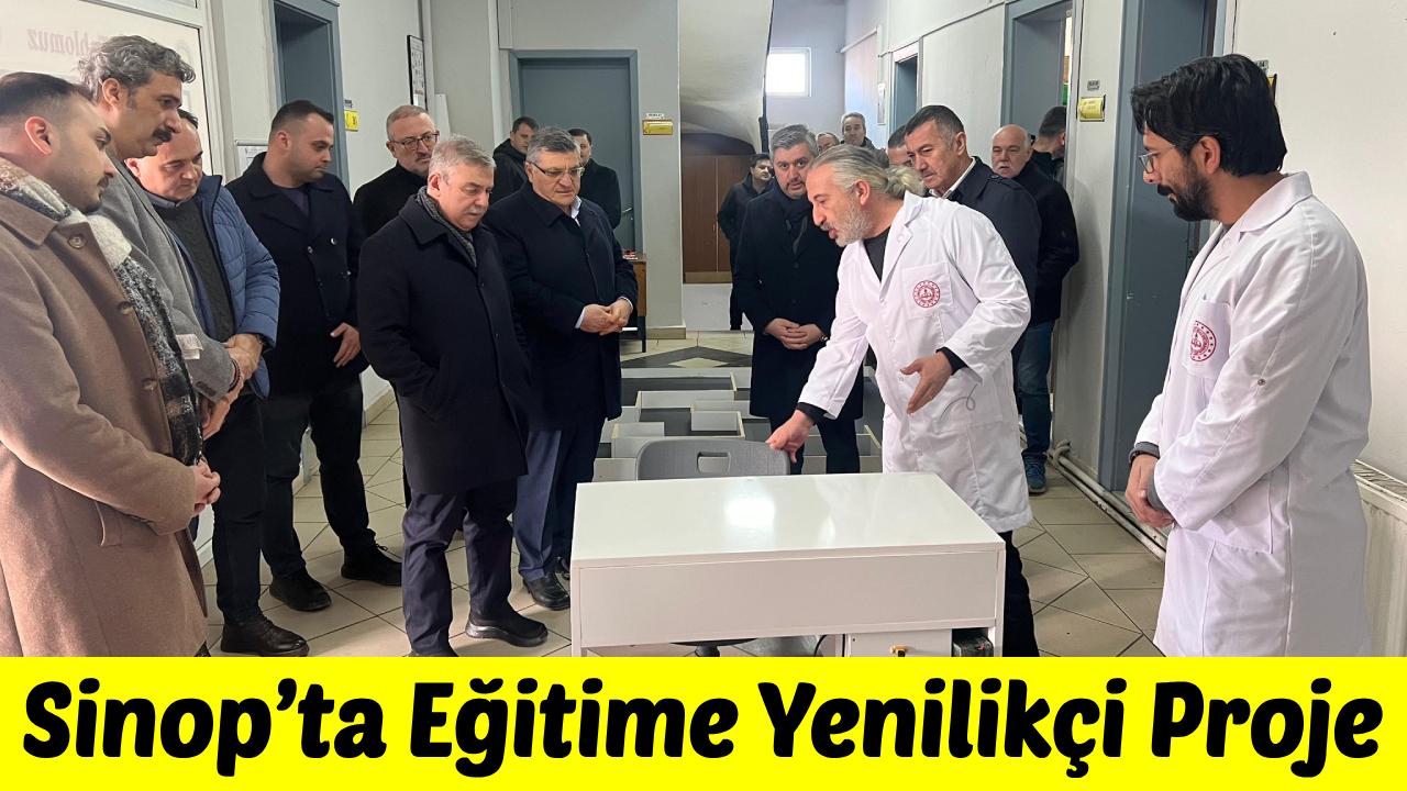 Sinop'ta teknoloji destekli eğitim için yeni adım
