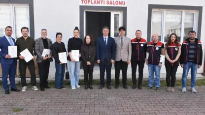 Sinop’ta “Tıbbi ve Aromatik Bitkiler Kursu” tamamlandı