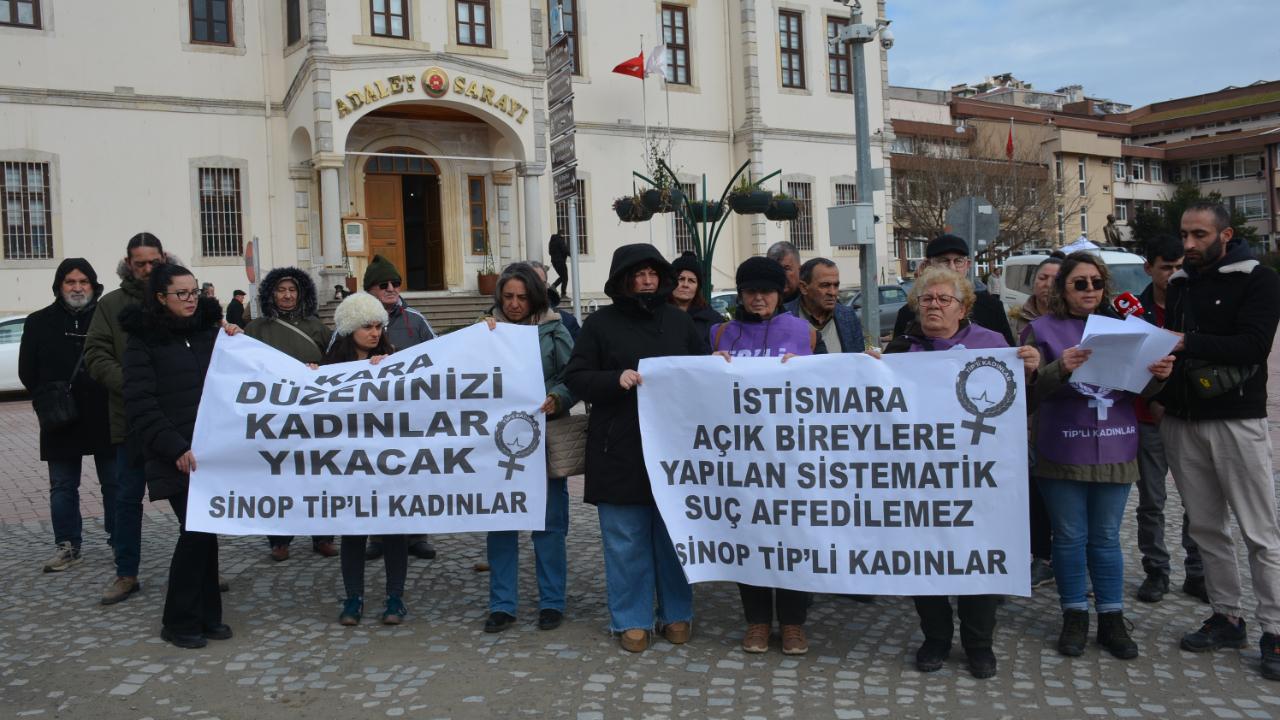 Sinop'ta TİP’li kadınlardan adalet çağrısı