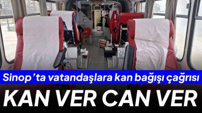Sinop’ta vatandaşlara kan bağışı çağrısı