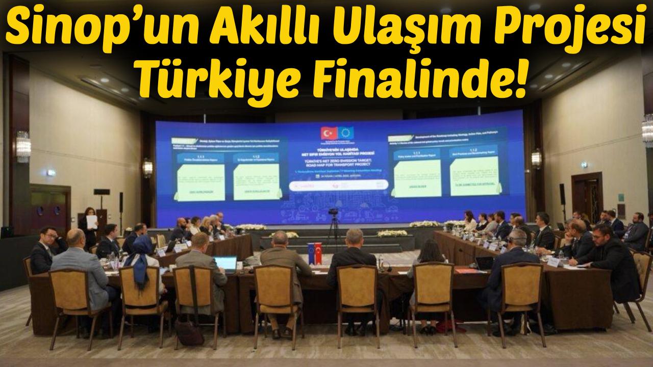 Sinop’un çevreci ulaşım projesi Türkiye genelinde finale kaldı