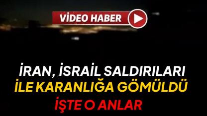 Tahran'da İsrail saldırıları nedeniyle elektrik kesintileri yaşandı