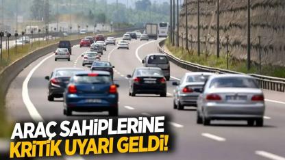 Tatilde yola çıkacak sürücülere araç bakımı uyarısı